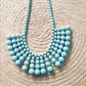 J. Crew Jewelry - Jcrew Turquoise beaded necklace J. Crew Jewelry - Jcrew Turquoise beaded necklace